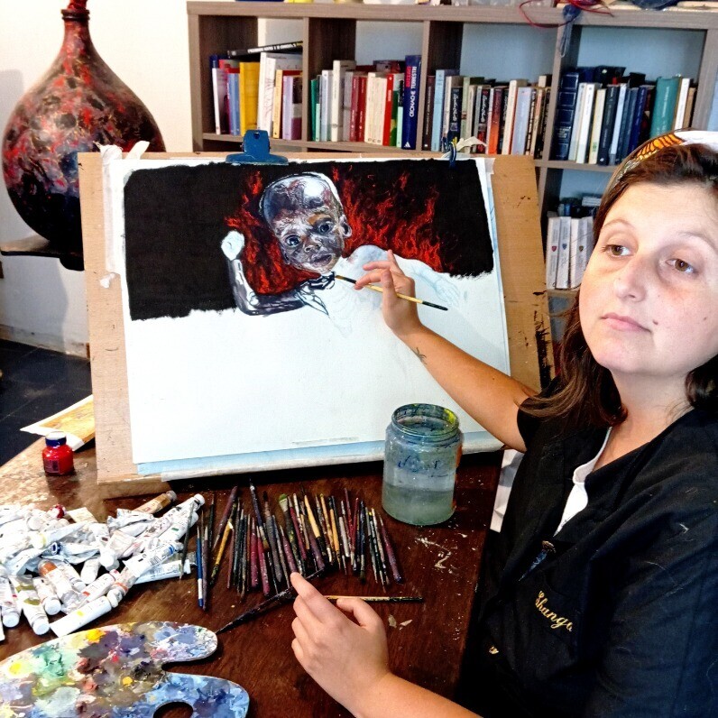 G.D.C. - L'artista al lavoro