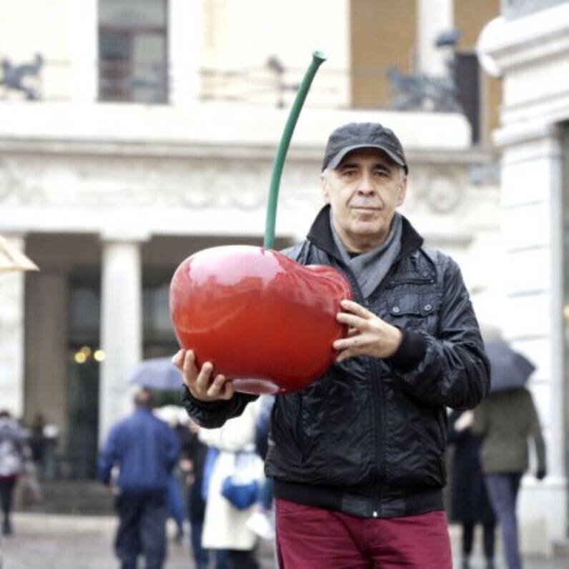 Giorgio Laveri - O artista no trabalho