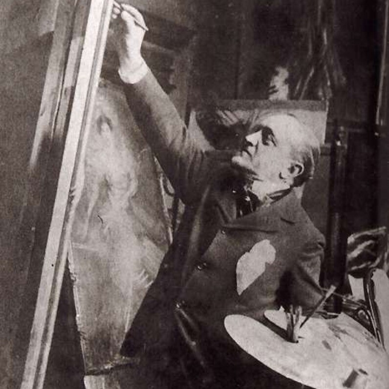 Giovanni Boldini - L'artiste au travail