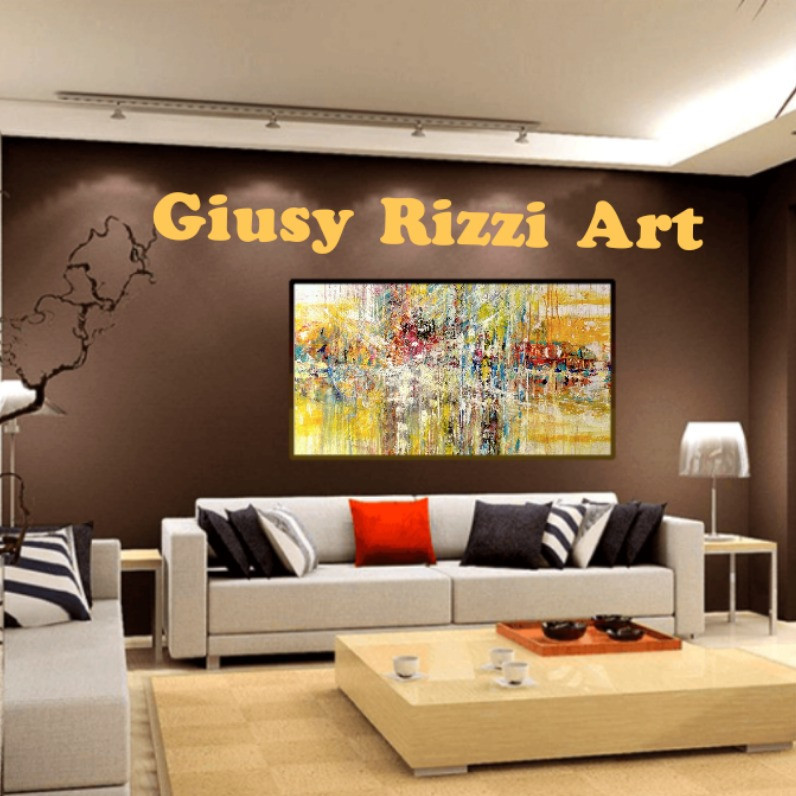 Giusy Rizzi - L'artista al lavoro