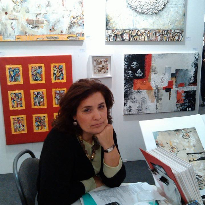 Tamara Bakhsinyan - The artist at work
