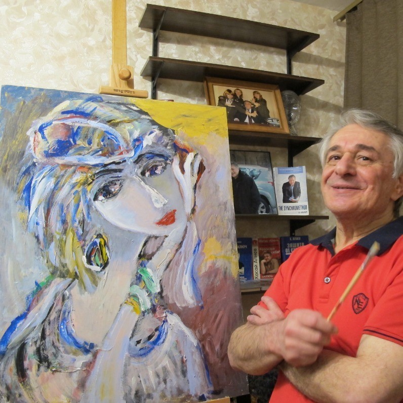 Dr Hasai Aliev - O artista no trabalho