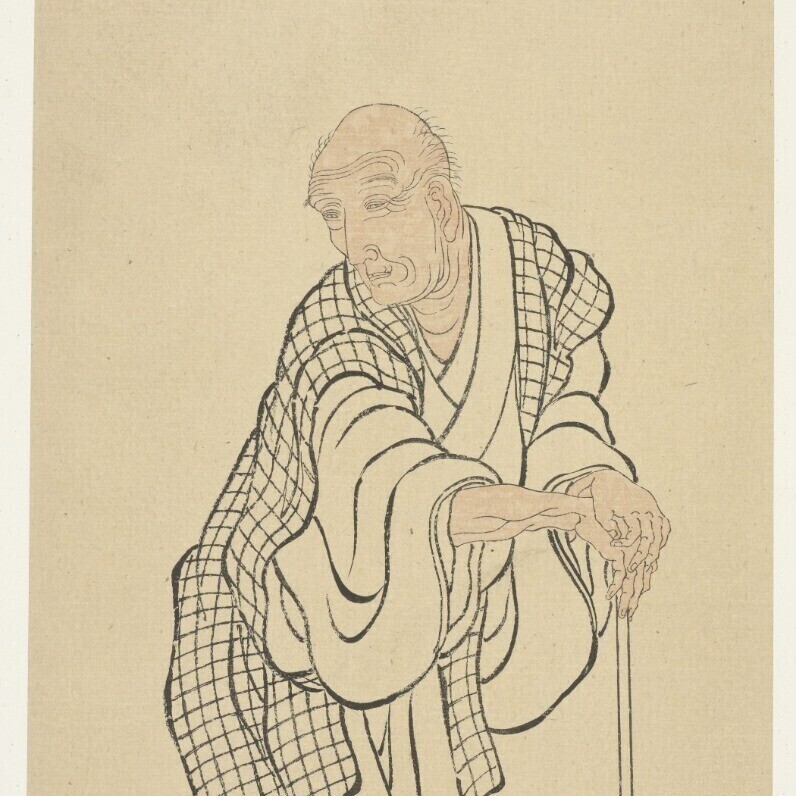 Hokusai - L'artiste au travail