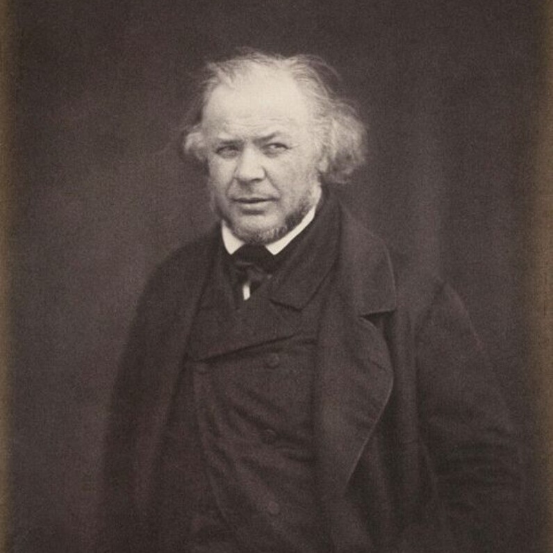 Honoré Daumier - L'artiste au travail