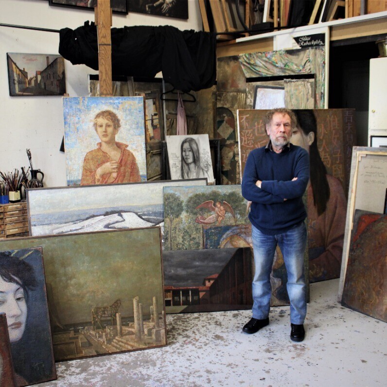 Igor Bitman - L'artiste au travail