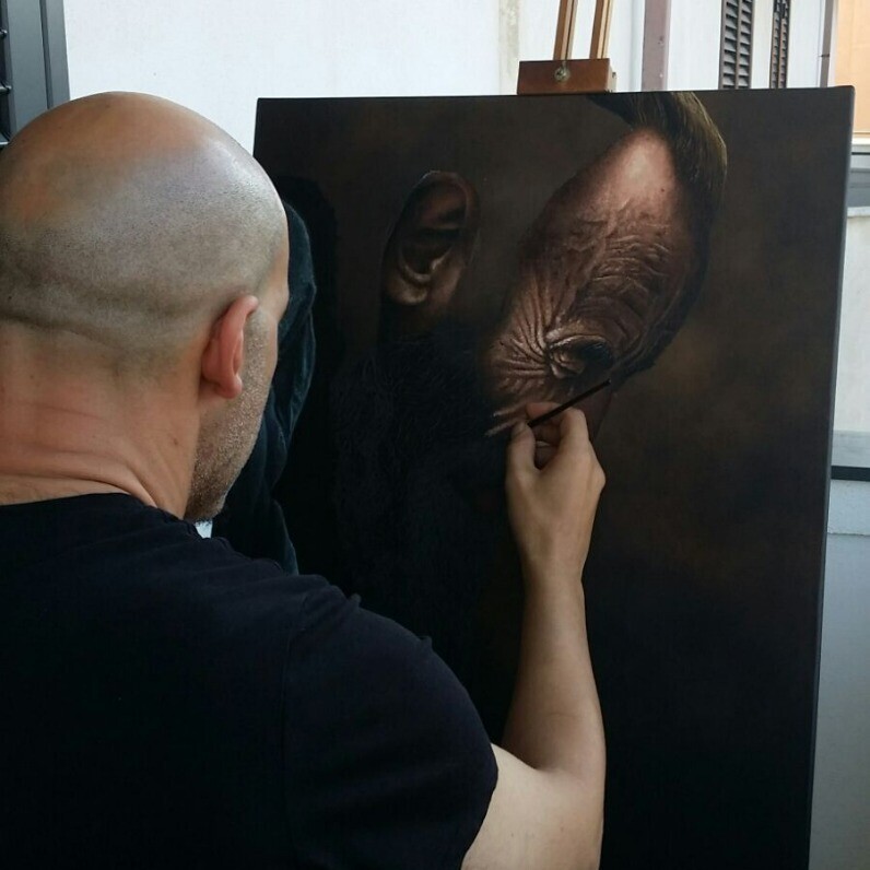 Ivan Pili - Artysta przy pracy