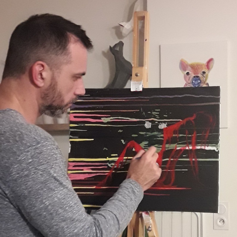 Jonathan Besson - The artist at work