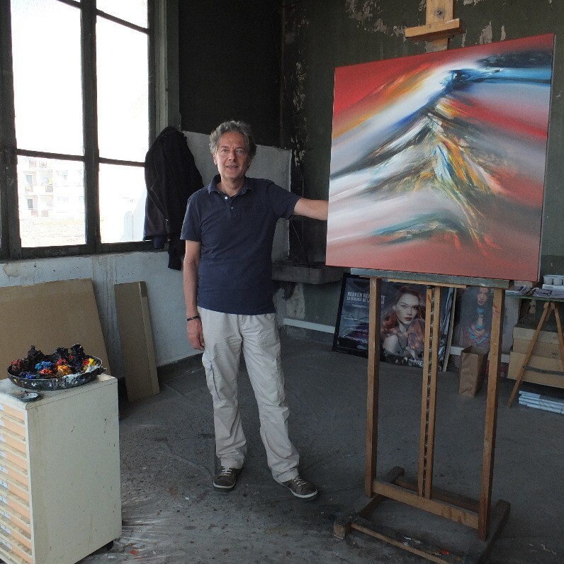Jean Claude Barthel - The artist at work