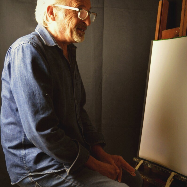 Jean-Marie Amoros - L'artiste au travail