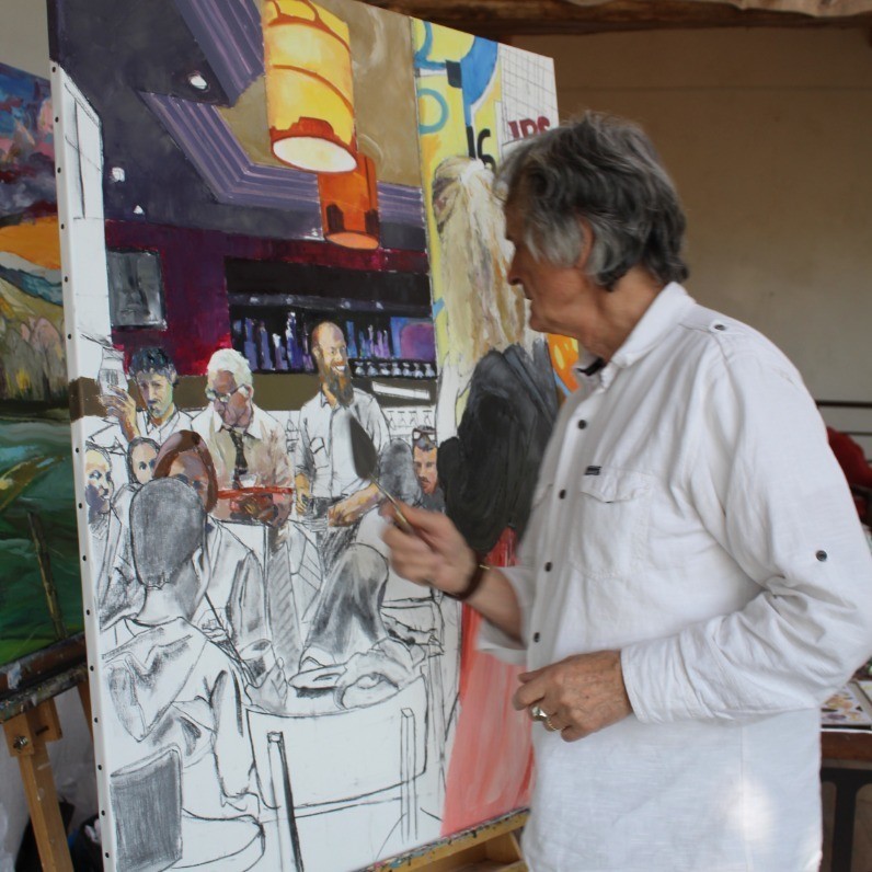 Jean-Paul Schmitt - The artist at work