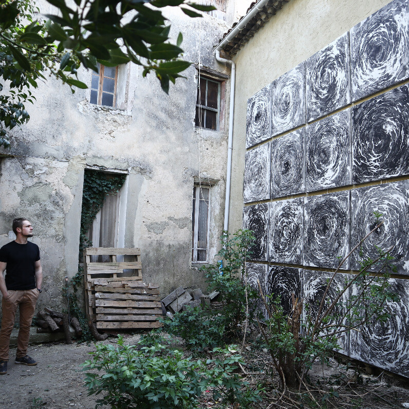 Jérémy Jacquin - L'artiste au travail