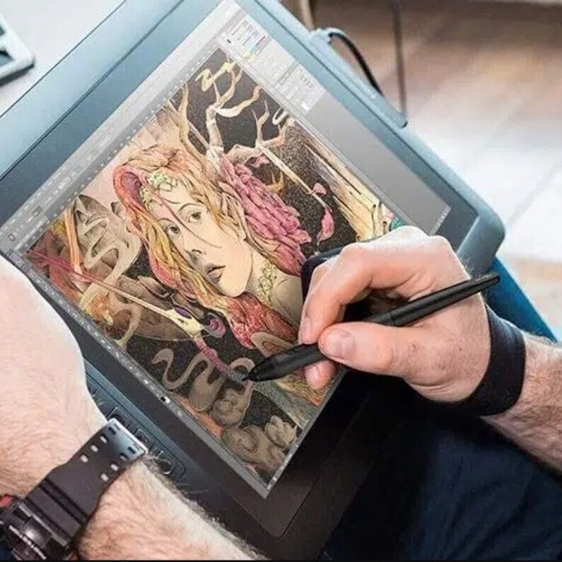 Julien Rouleau - L'artiste au travail