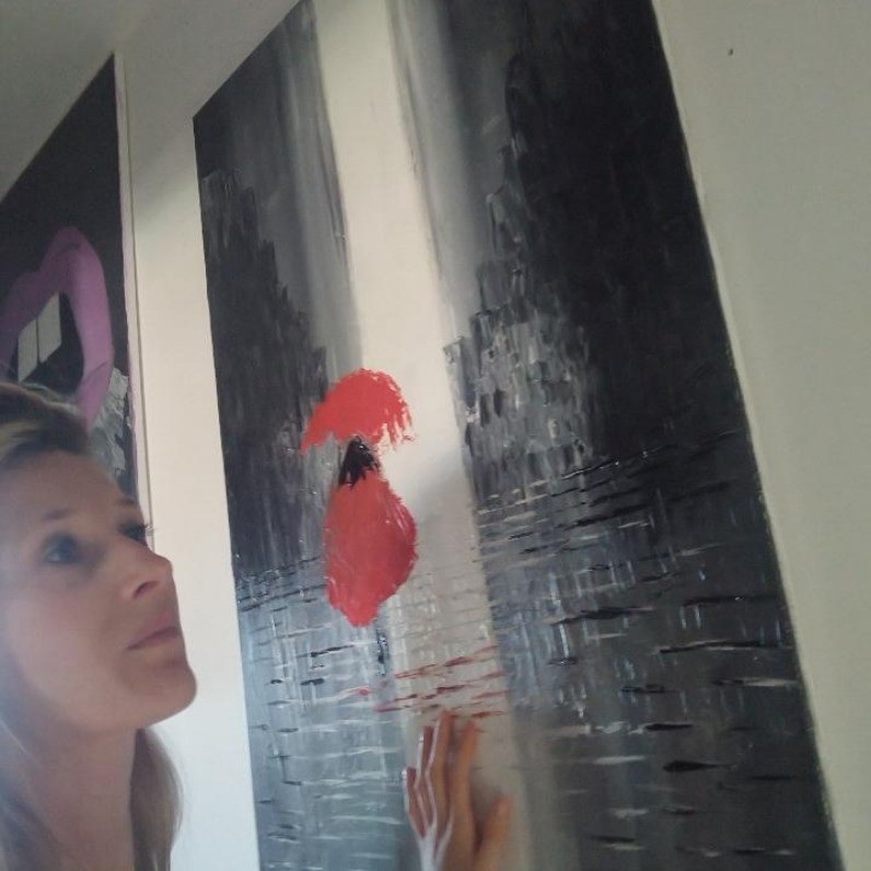 Julie Dumont - The artist at work