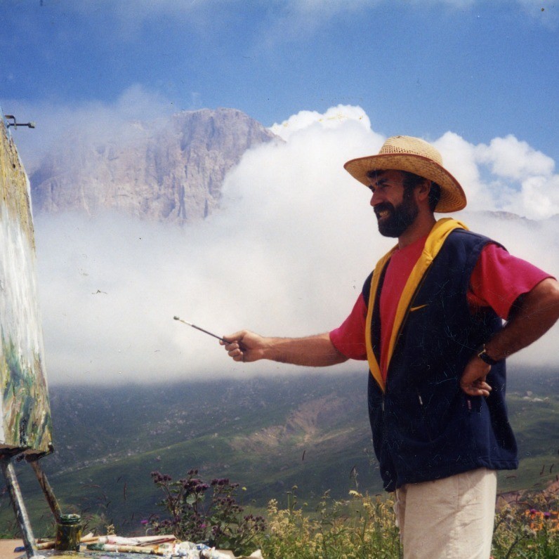 Karakhan - The artist at work