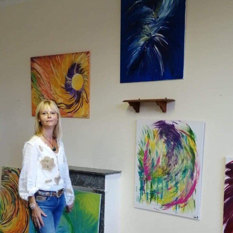 Lisa Morantin - L'artiste au travail