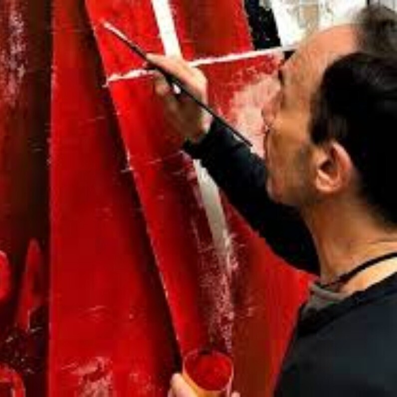 Lorenzo Crivellaro - The artist at work