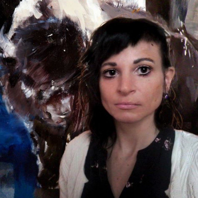 Luce Lucia Horakova - De kunstenaar aan het werk