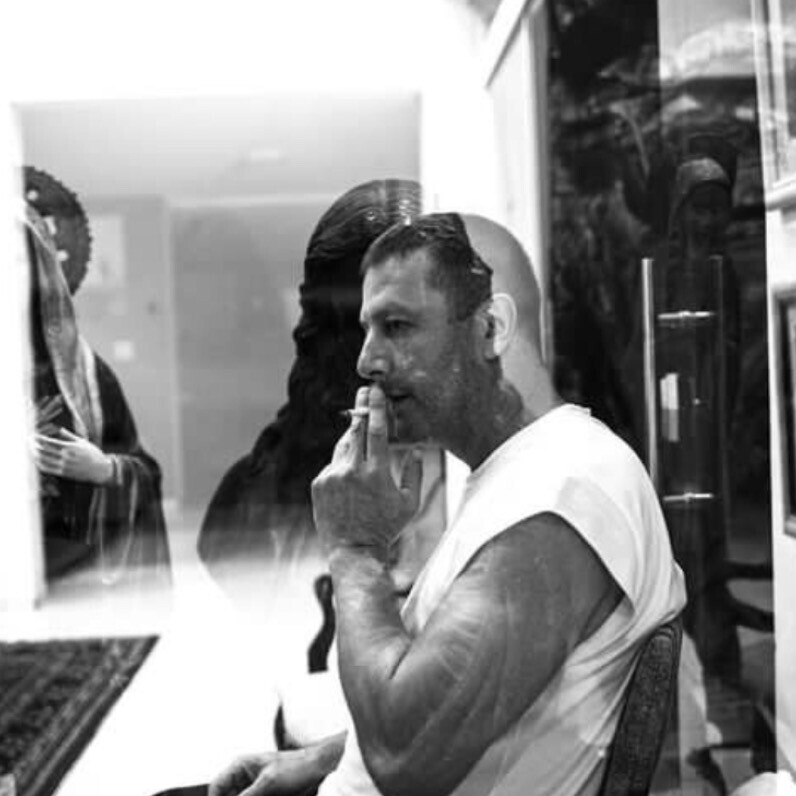 Marcus Duchen - The artist at work