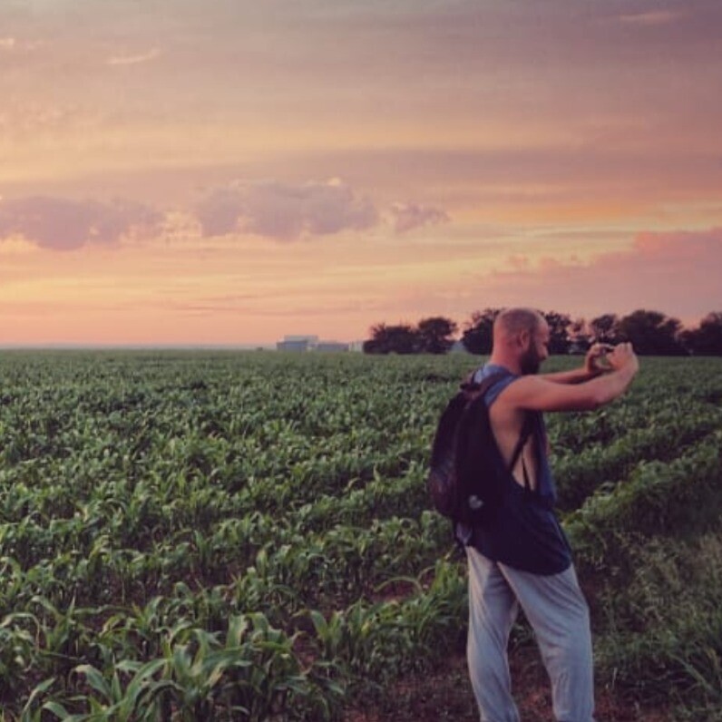 Mdief - The artist at work