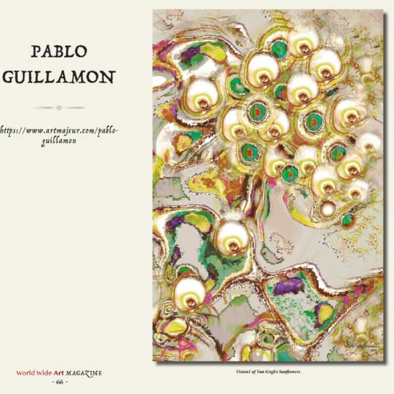 Pablo Guillamon - Ο καλλιτέχνης στην εργασία