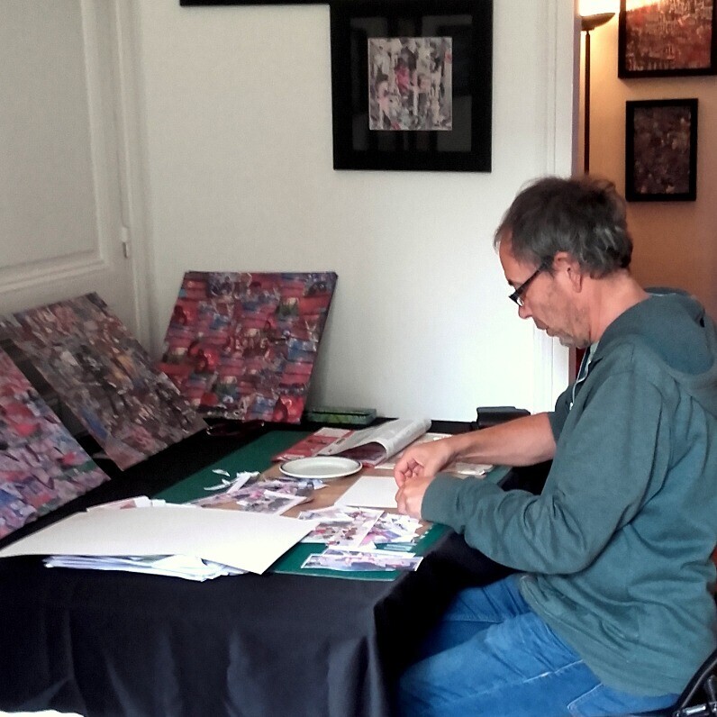 Patrick Haentzler - The artist at work