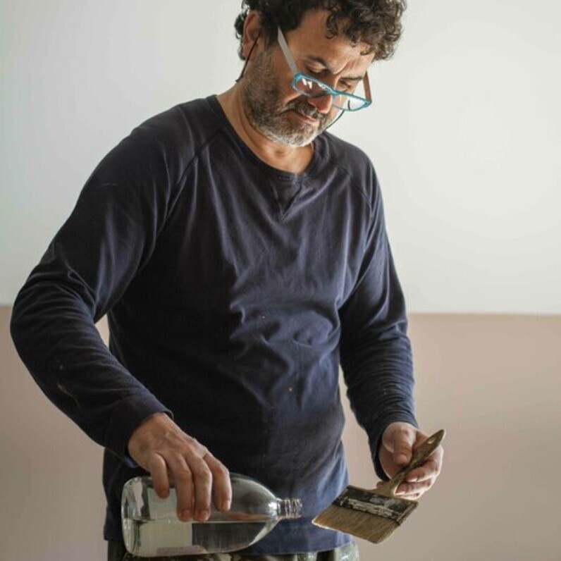 Patrick Rousseau - L'artiste au travail