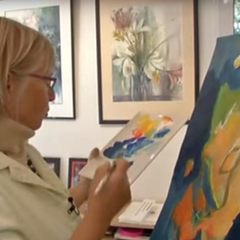 Penny G Peckmann - L'artiste au travail