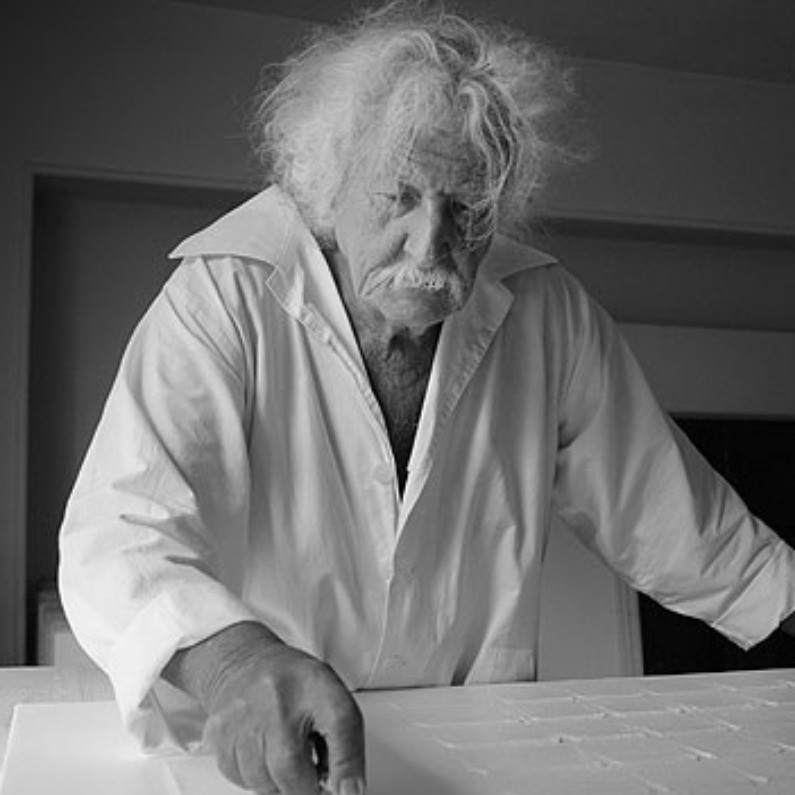 Peter Royen - The artist at work
