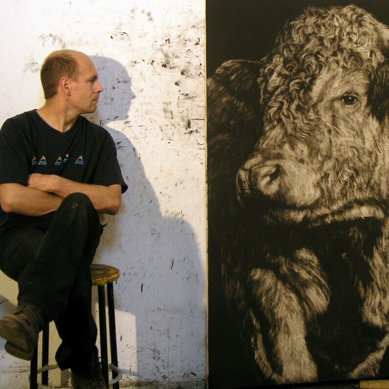 Piotr Wojcik - L'artiste au travail