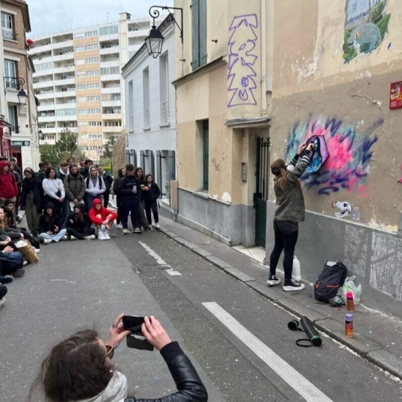 Priscilla Vettese - L'artiste au travail