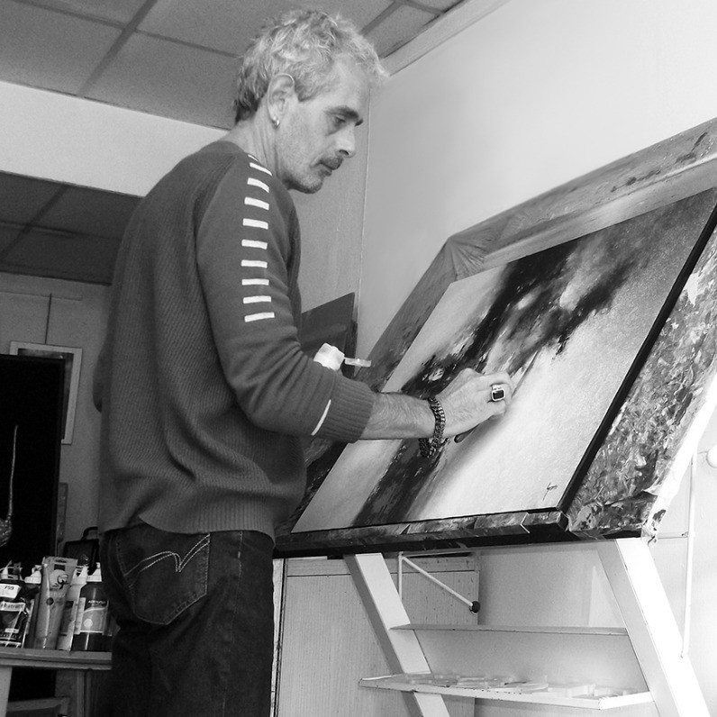Rémy Matto - The artist at work