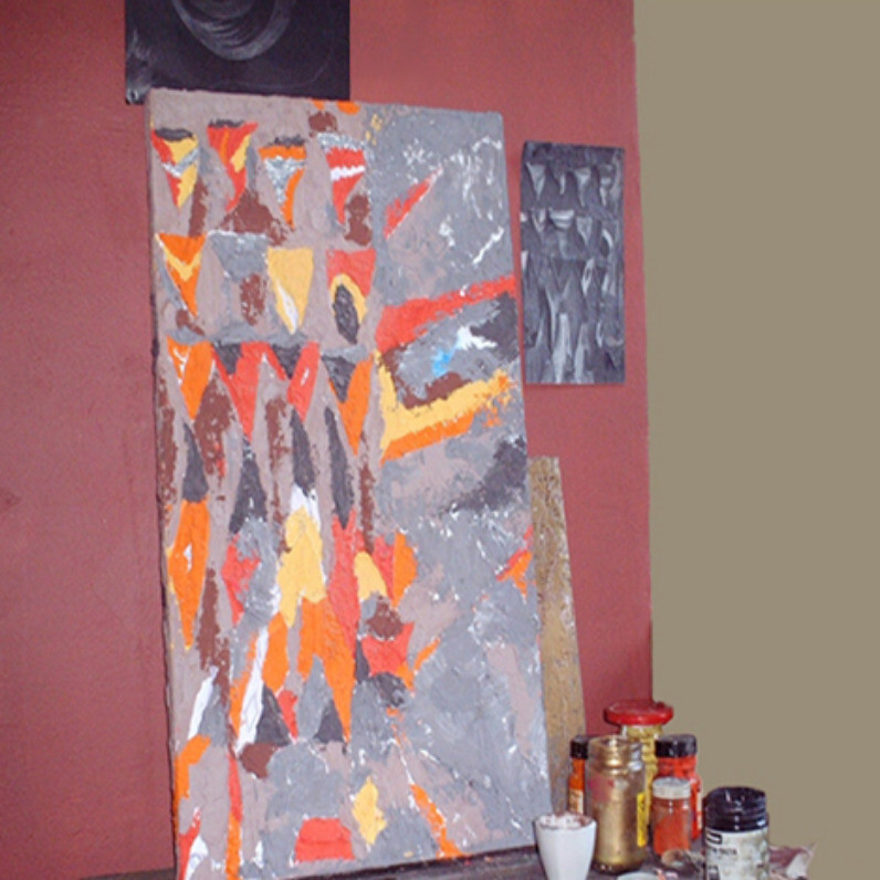 Richka - The artist at work