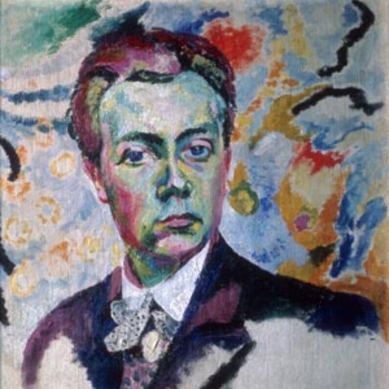 Robert Delaunay - L'artiste au travail