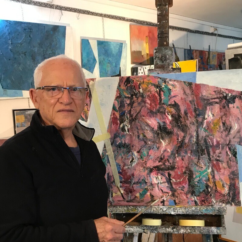 Robert Labor - The artist at work