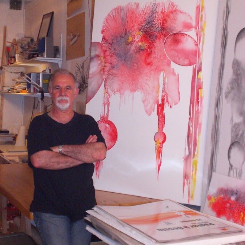 Robert Serfati - L'artiste au travail