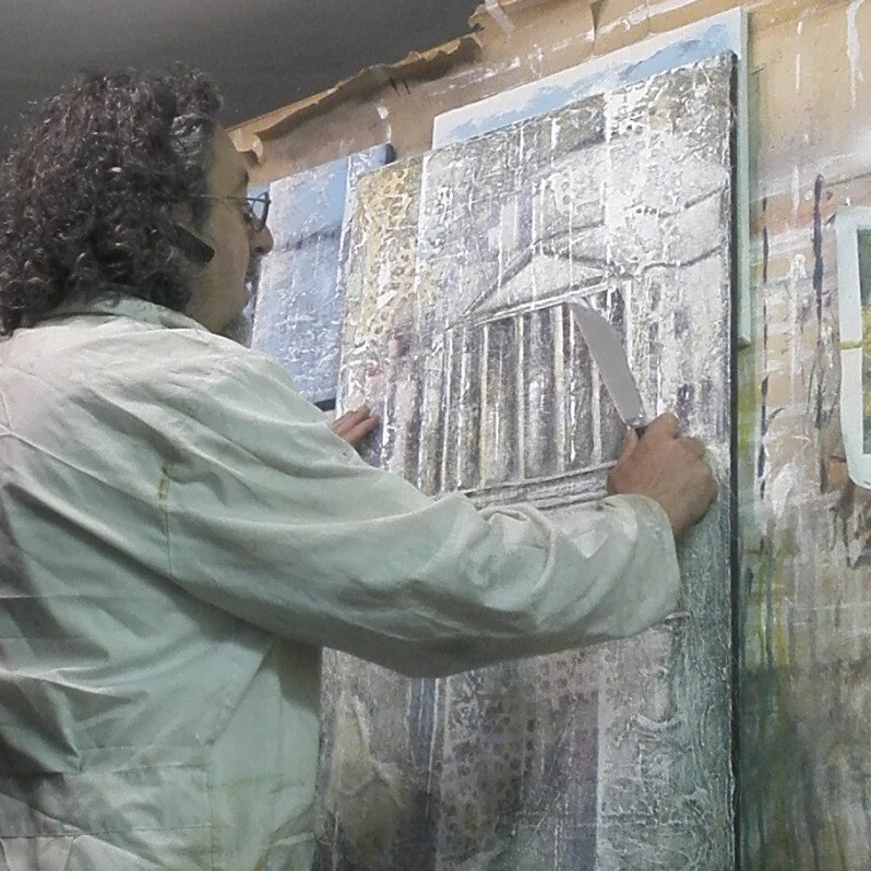 Roberto Balducci - The artist at work