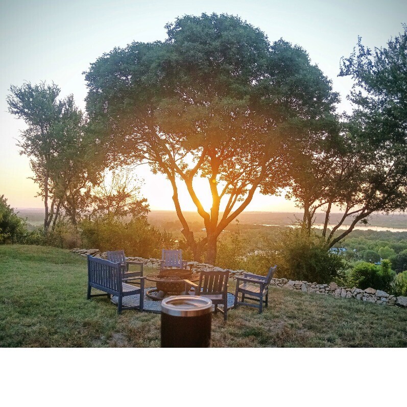 Roger Blocker - The artist at work