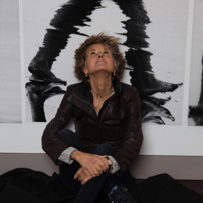 Roz Delacour - L'artiste au travail