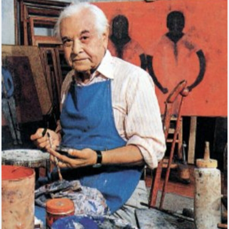 Rufino Tamayo - El artista trabajando