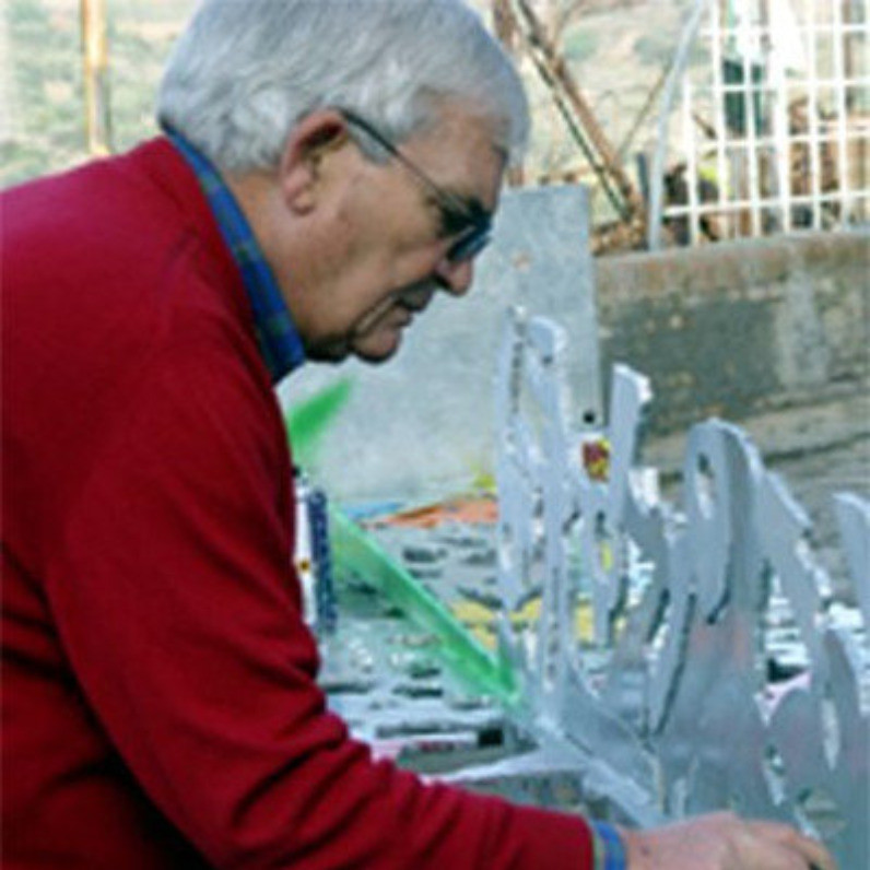 Salvatore Sebaste - The artist at work