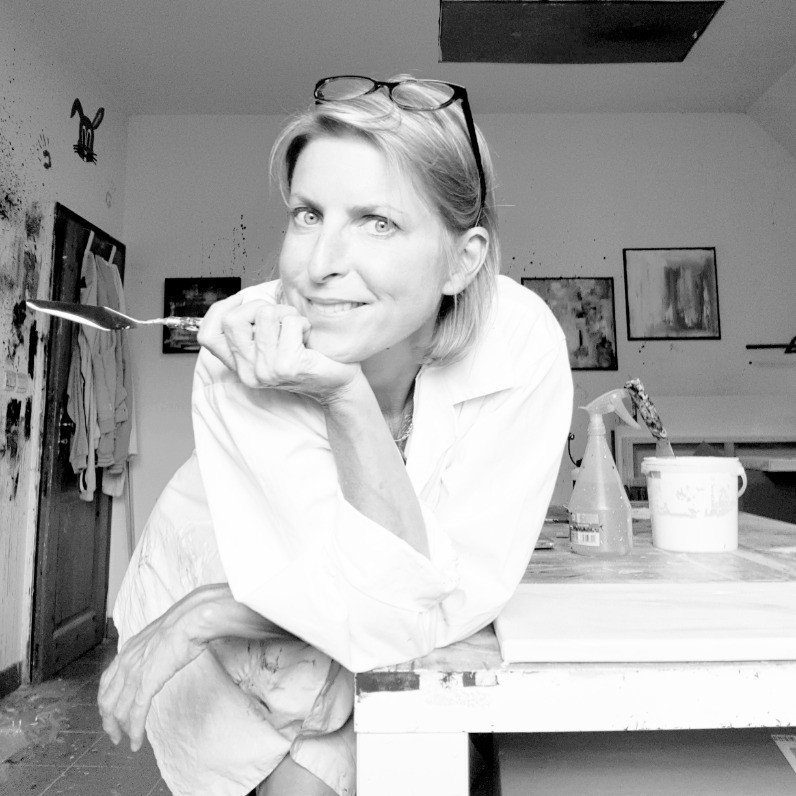 Sandrine Hartmann - L'artiste au travail