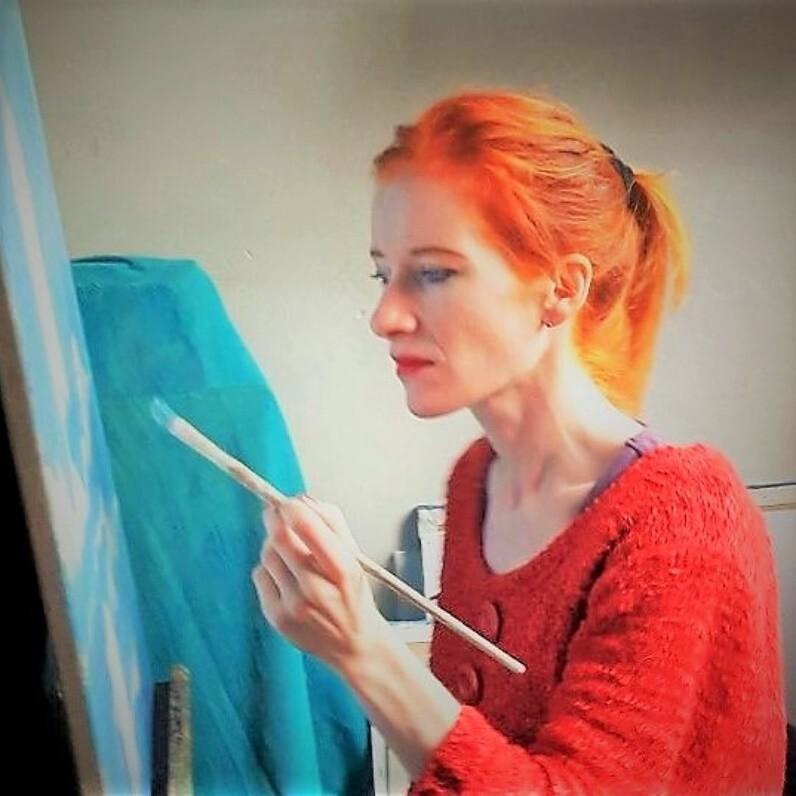 Sandrine Lefebvre - The artist at work