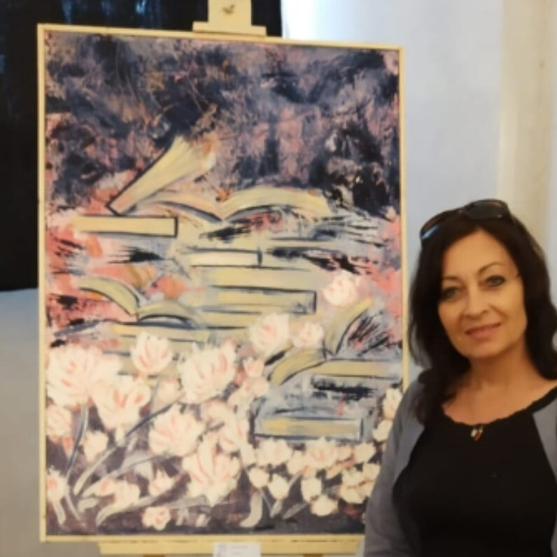 Sonia Orsini - L'artista al lavoro