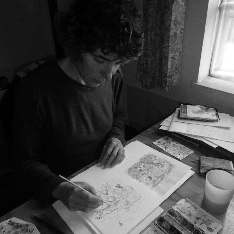 Stéphanie Logeais (Steff) - L'artiste au travail