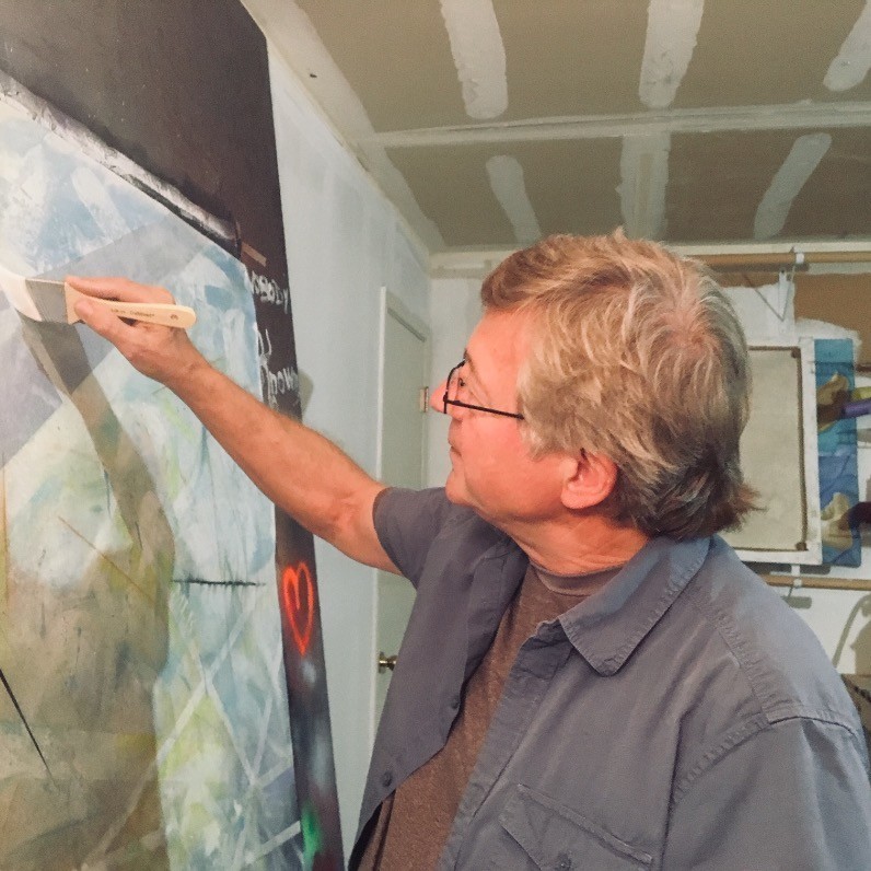 Steve Doan - The artist at work