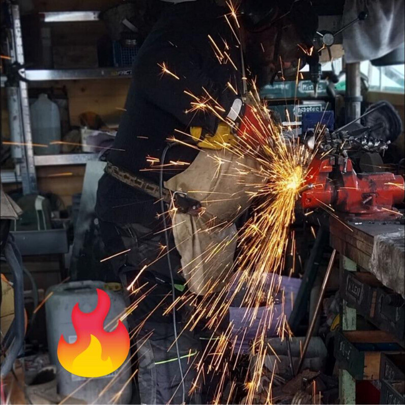 Sylvain Arondel (ATELIER CREATION LA FORGE) - L'artiste au travail