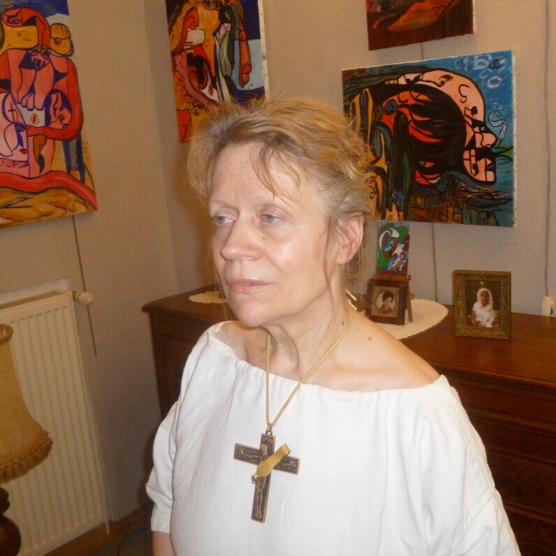Sylviane Dréau (Sylviou) - L'artiste au travail
