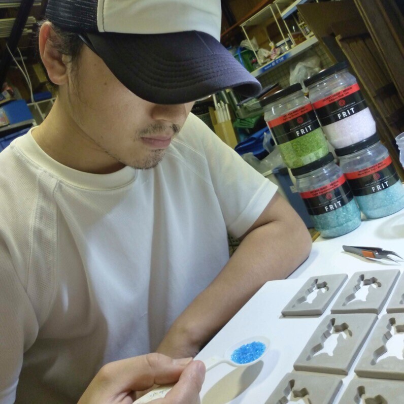 Takanori Kurokawa - The artist at work