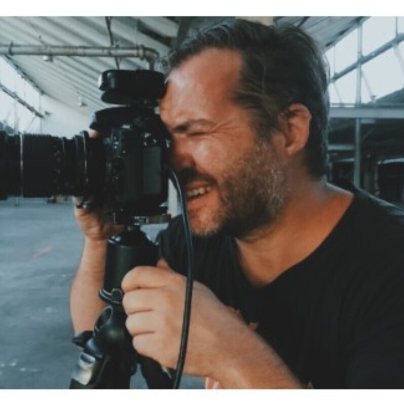 Tony Harmer - The artist at work