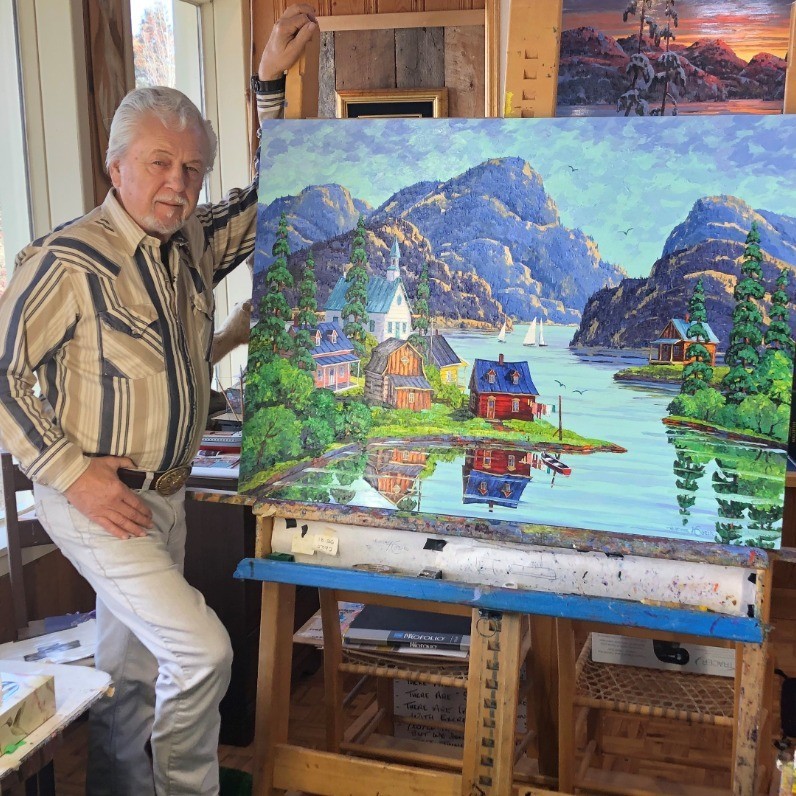 Vladimir Horik - L'artiste au travail
